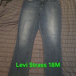 Levi's Women's Straight Leg Jeans - Dark Blue